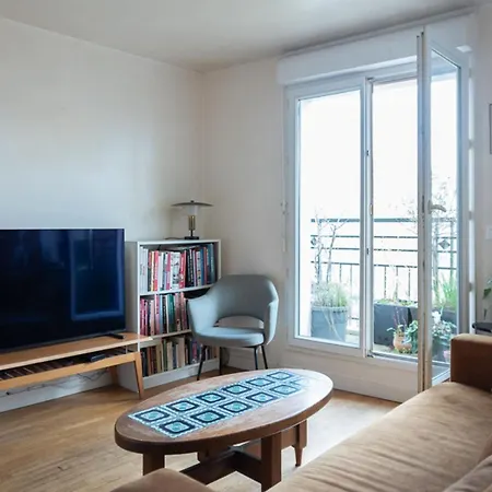 Apartmán Luminous Cocoon - View Of Canal Saint-martin *
