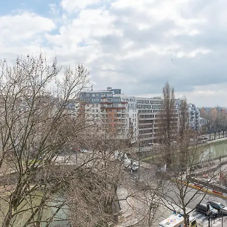 Apartmán Luminous Cocoon - View Of Canal Saint-martin